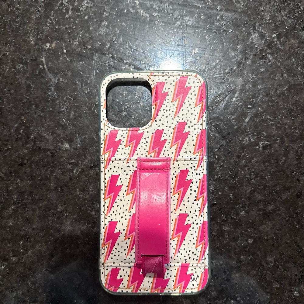 Pink Lightning Bolt Phone Case